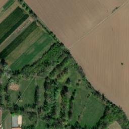 Satellite imagery of [Unkovice] church t., CZ