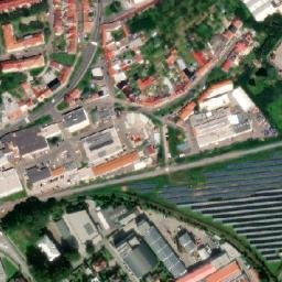 Satellite imagery of [Uherský Brod] church t., CZ
