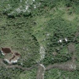 Satellite imagery of Hecate Mountain, CA