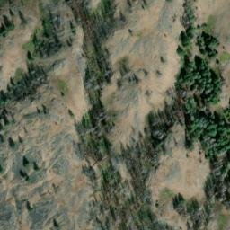 Satellite imagery of Mount Kruger, CA