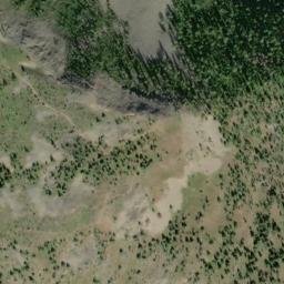 Satellite imagery of Mount Fitzpatrick, CA