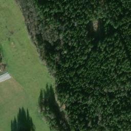 Satellite imagery of [Vimperk-Korkusova Huť] church t., CZ