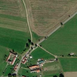 Satellite imagery of [Lišov-Horní Miletín] chapel sanctus t., CZ