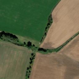 Satellite imagery of [Staré Hobzí] church t., CZ