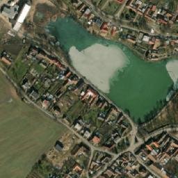 Satellite imagery of [Nové Syrovice] church t., CZ