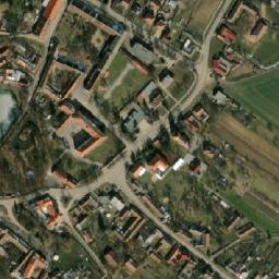 Satellite imagery of [Nové Syrovice] church t., CZ