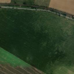 Satellite imagery of [Častohostice] church t., CZ