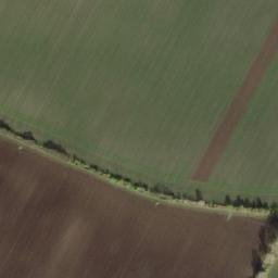 Satellite imagery of [Loděnice u Moravského Krumlova] church t., CZ