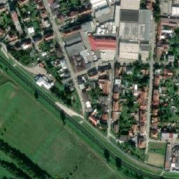 Satellite imagery of Mistra J.Husa [Uherský Brod] church t., CZ