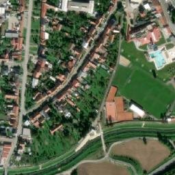 Satellite imagery of Mistra J.Husa [Uherský Brod] church t., CZ