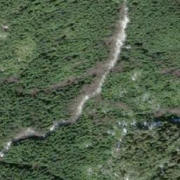 Satellite imagery of Hecate Mountain, CA