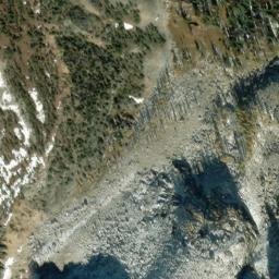 Satellite imagery of Orthodox Mountain, CA