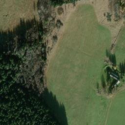 Satellite imagery of [Vimperk-Korkusova Huť] church t., CZ