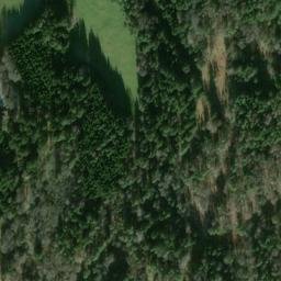 Satellite imagery of [Vimperk-Korkusova Huť] church t., CZ