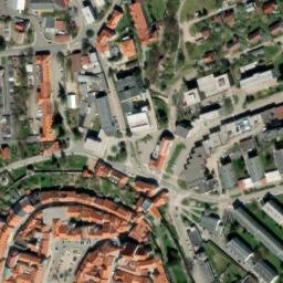 Satellite imagery of [Prachatice] st.James church t., CZ