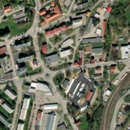 Satellite imagery of [Prachatice] st.James church t., CZ