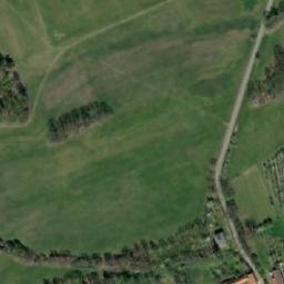 Satellite imagery of [Lhenice-Dolní Chrášťany] chapel sanctus t., CZ