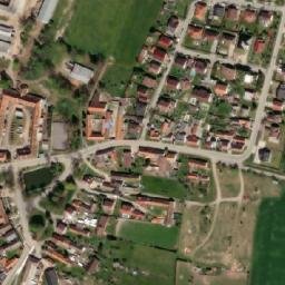 Satellite imagery of [Čejkovice u Hluboké nad Vltavou] chapel sanctus t., CZ