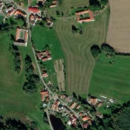Satellite imagery of [Lišov-Horní Miletín] chapel sanctus t., CZ