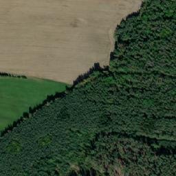 Satellite imagery of [Lišov-Horní Miletín] chapel sanctus t., CZ