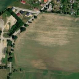 Satellite imagery of [Nová Bystřice] church t., CZ