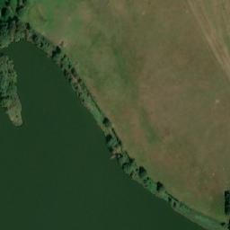 Satellite imagery of [Nová Bystřice] church t., CZ