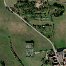 Satellite imagery of [Staré Hobzí] church t., CZ