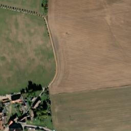 Satellite imagery of [Staré Hobzí] church t., CZ