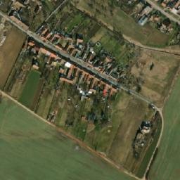 Satellite imagery of [Nové Syrovice] church t., CZ