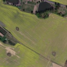 Satellite imagery of [Hostim] church t., CZ