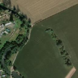 Satellite imagery of [Odrovice] church t., CZ