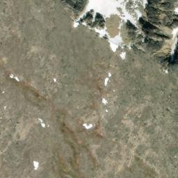 Satellite imagery of Orthodox Mountain, CA
