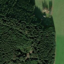 Satellite imagery of [Vimperk-Korkusova Huť] church t., CZ