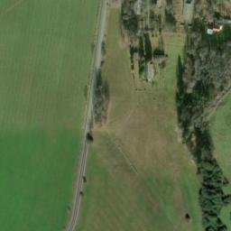 Satellite imagery of [Vimperk-Korkusova Huť] church t., CZ