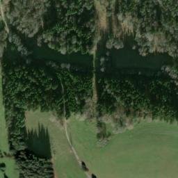 Satellite imagery of [Vimperk-Korkusova Huť] church t., CZ