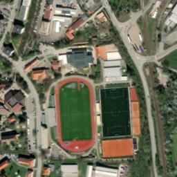 Satellite imagery of [Prachatice] st.James church t., CZ