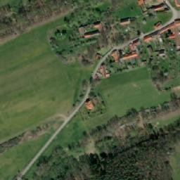 Satellite imagery of [Lhenice-Dolní Chrášťany] chapel sanctus t., CZ