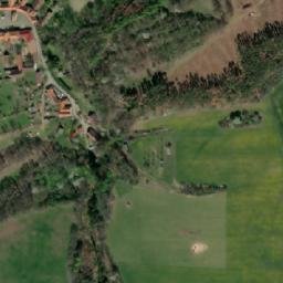 Satellite imagery of [Lhenice-Dolní Chrášťany] chapel sanctus t., CZ