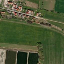 Satellite imagery of [Čejkovice u Hluboké nad Vltavou] chapel sanctus t., CZ