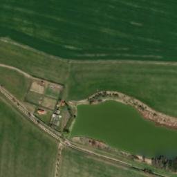 Satellite imagery of [Čejkovice u Hluboké nad Vltavou] chapel sanctus t., CZ