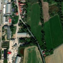 Satellite imagery of [Lišov] church t., CZ