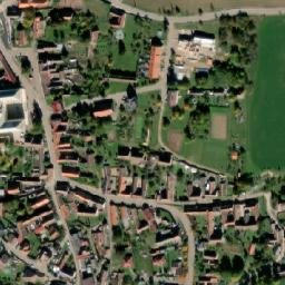 Satellite imagery of [Staré Hobzí] church t., CZ