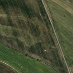 Satellite imagery of [Slavíkovice] church t., CZ