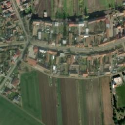 Satellite imagery of [Loděnice u Moravského Krumlova] church t., CZ
