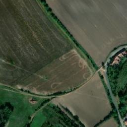 Satellite imagery of [Želetice u Kyjova] church t., CZ