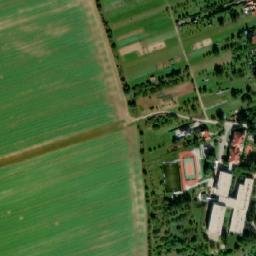 Satellite imagery of [Vlčnov] church t., CZ