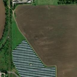 Satellite imagery of [Uherský Brod] factory chimney, CZ