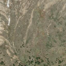 Satellite imagery of Orthodox Mountain, CA