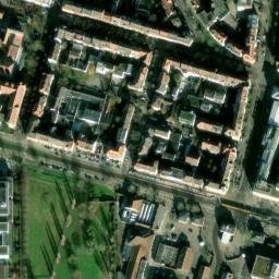 Satellite imagery of Schloss Gottesau Karlsruhe, DE