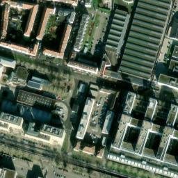 Satellite imagery of Schloss Gottesau Karlsruhe, DE